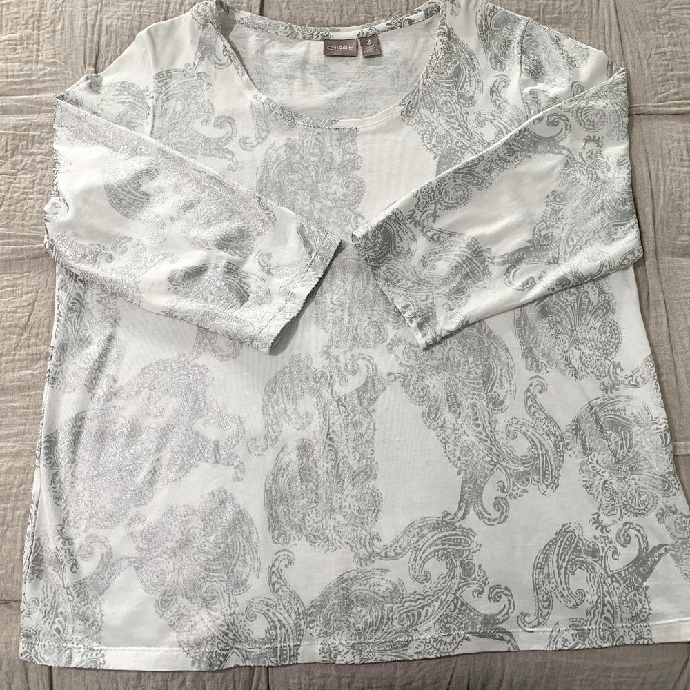 Chico's Tee Size 3